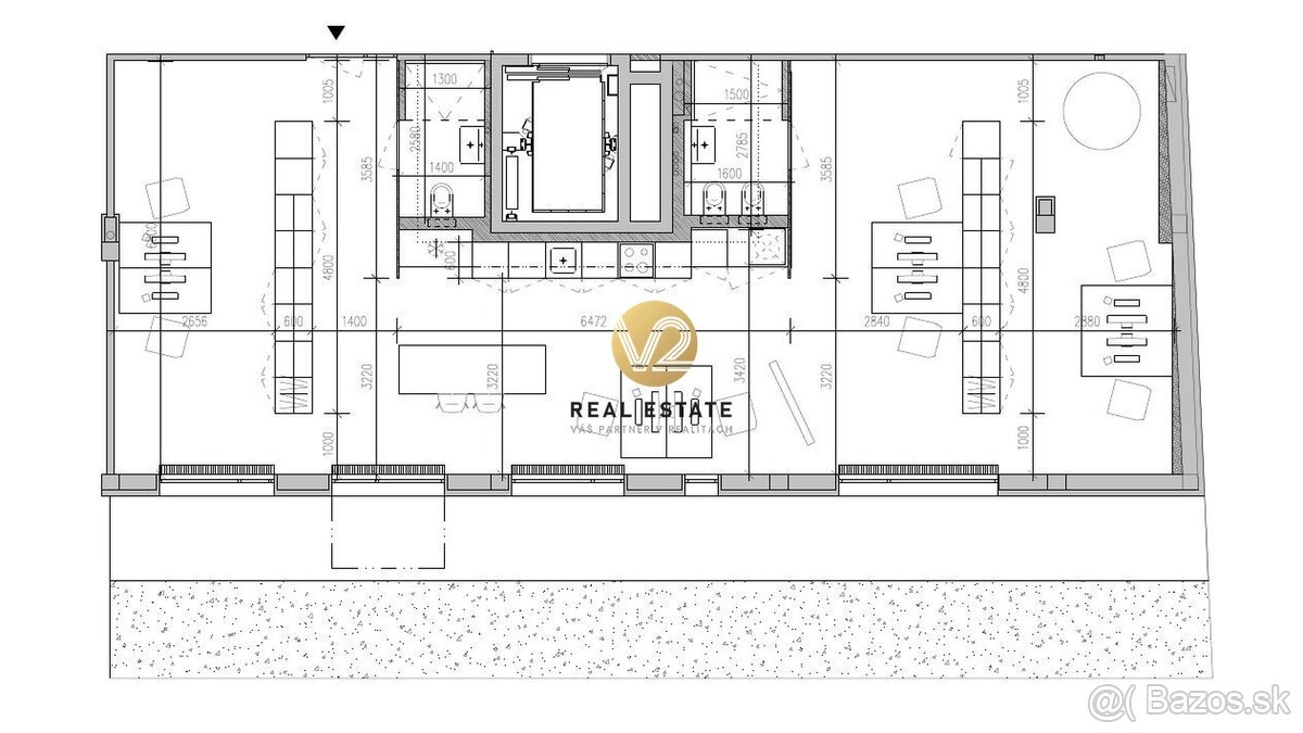 PREDAJ novostavba kancelárie - komerčný priestor 110m2+56m2