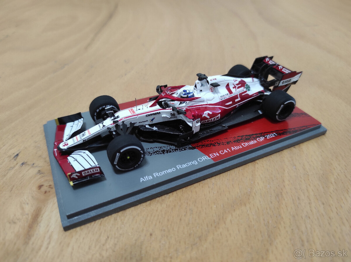 K. Raikkonen (Alfa Romeo C41) 1:43 Veľká cena Abu Dhabi 2021