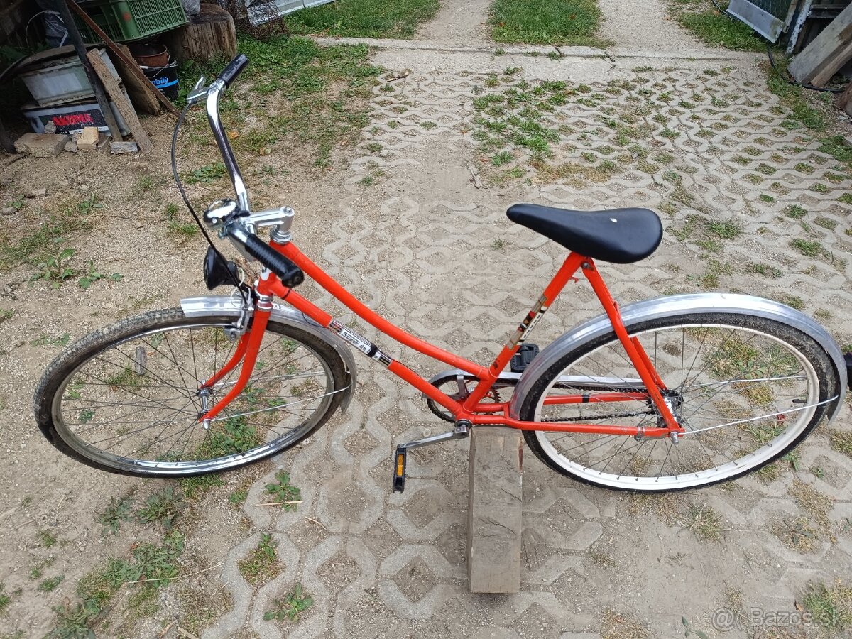 Dámsky Bicykel retro