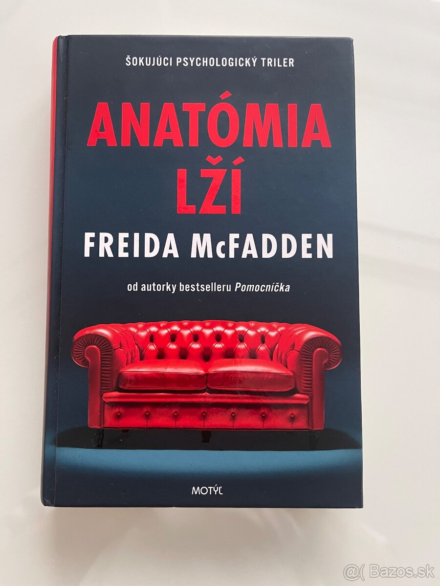 Kniha Anatomie lží od Freidy McFadden