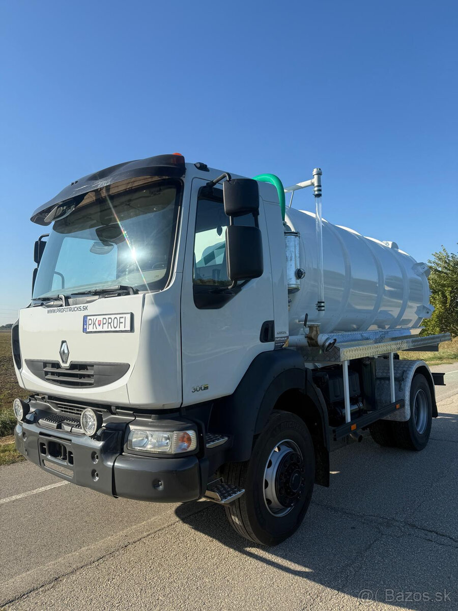 4x4 CISTERNA RENAULT MIDLUM-OBJEM 10500L FEKAL