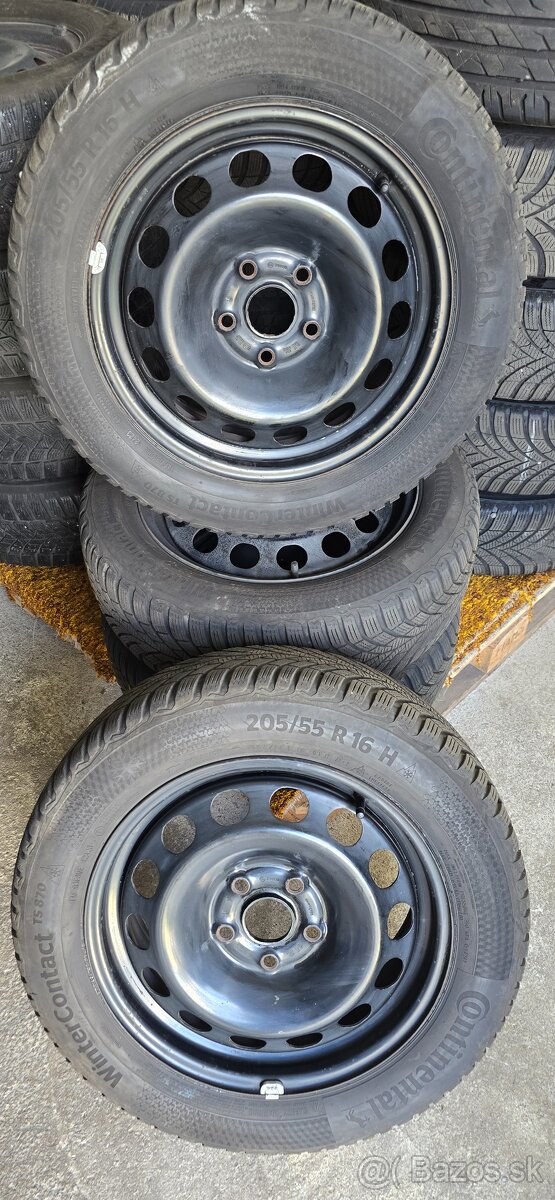 5x112-r16,6J,et50-205-55-Semperit-dot:2424-dezen:5,3mm