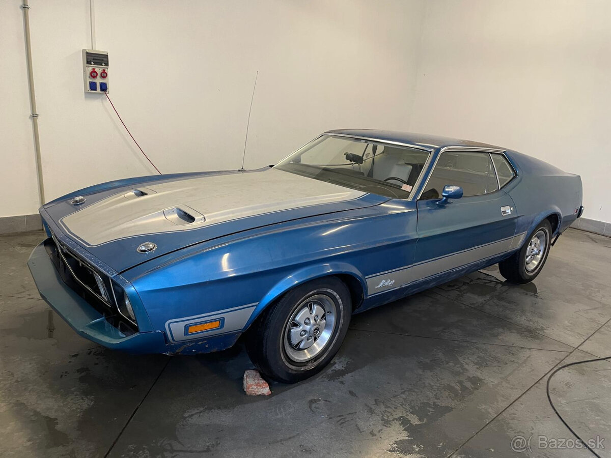 Ford Mustang Mach 1 Fastback V8 r.v 1973