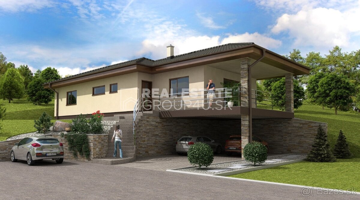 5 IZ. RODINNÝ DOM S VEĽKORYSÝM POZEMKOM