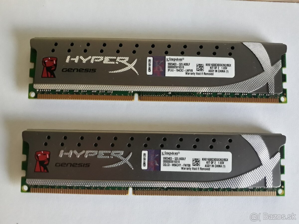 HyperX Genesis DDR3 8GB
