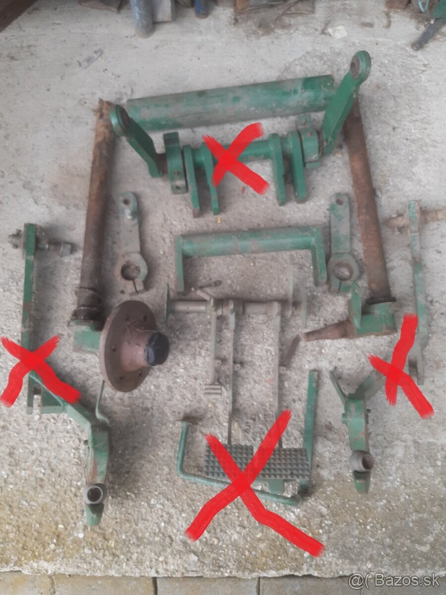 Komponenty na stavbu malotraktora