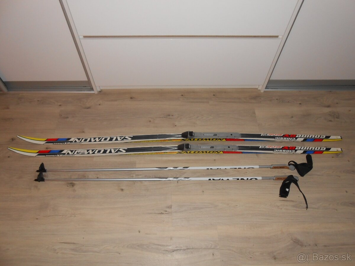 Predam v peknom stave bezky znacky SALOMON 8X CLASSIC