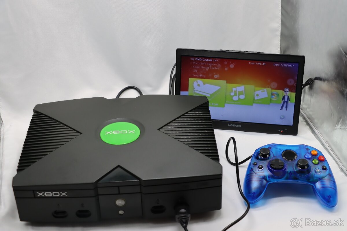 Xbox Classic 500GB EVOX • Komplet • Mafia • TOP stav