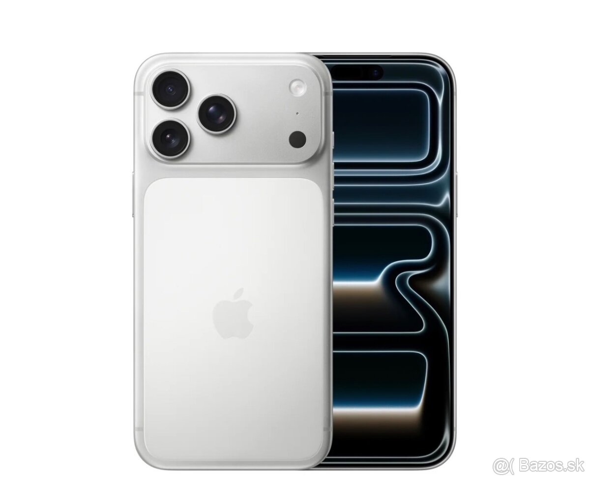 Predám iPhone 17 Pro Max v striebornej farbe