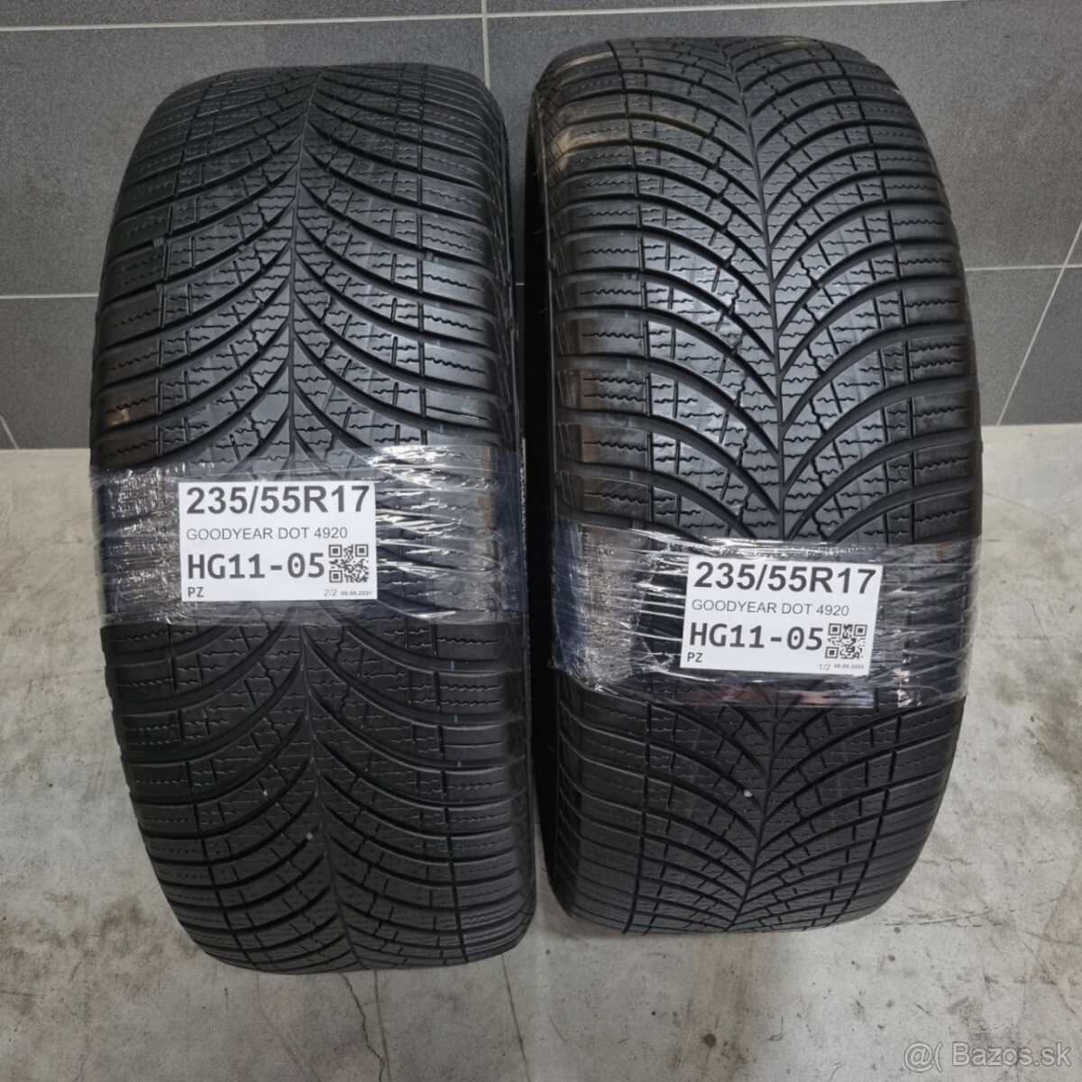 Zimné pneumatiky 235/55 R17 GOODYEAR