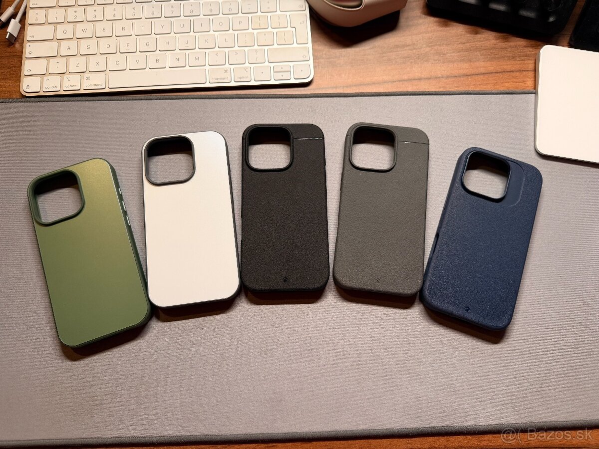 Obaly na telefón iPhone 16 pro - Caudabe, Benks, Dbrand