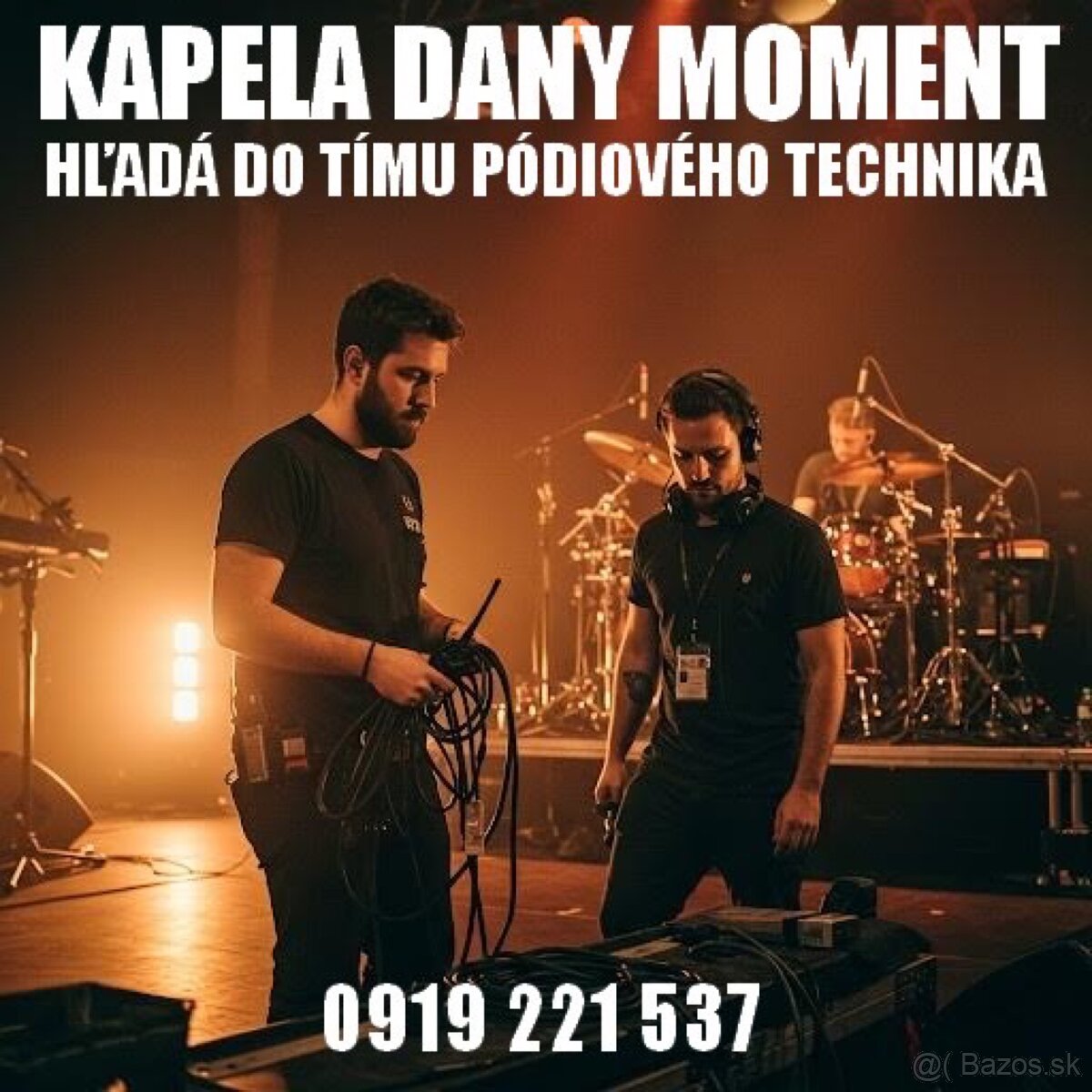 Dany Moment hľadá technika