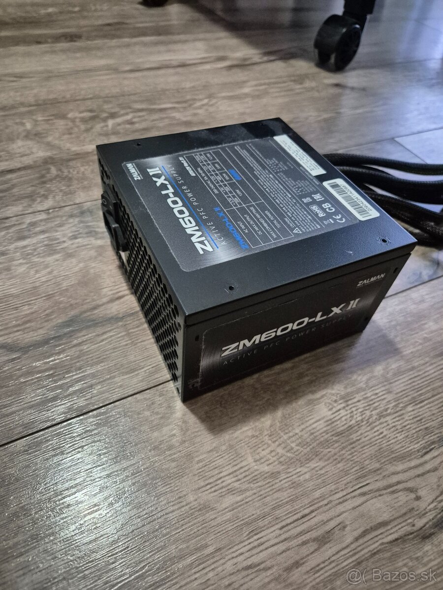 Predám Zalman 600W ZM600-LXII