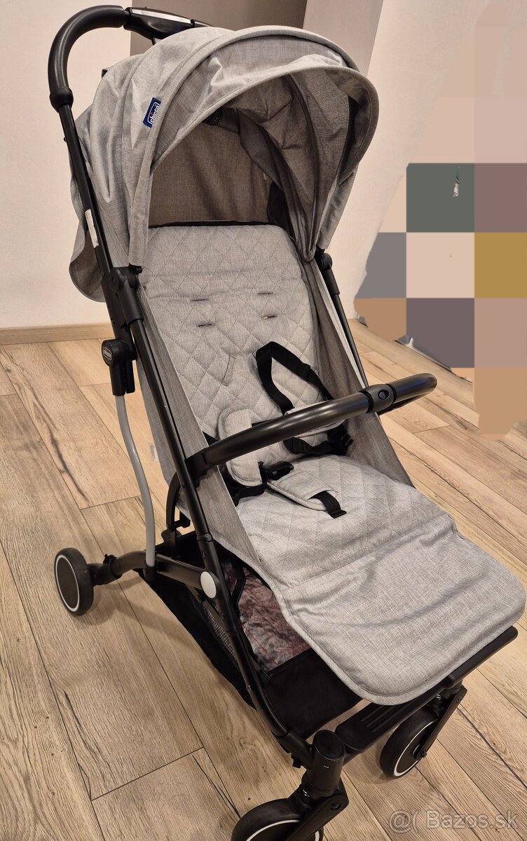 Cestovný kočík Chicco Trolley Me Light Grey