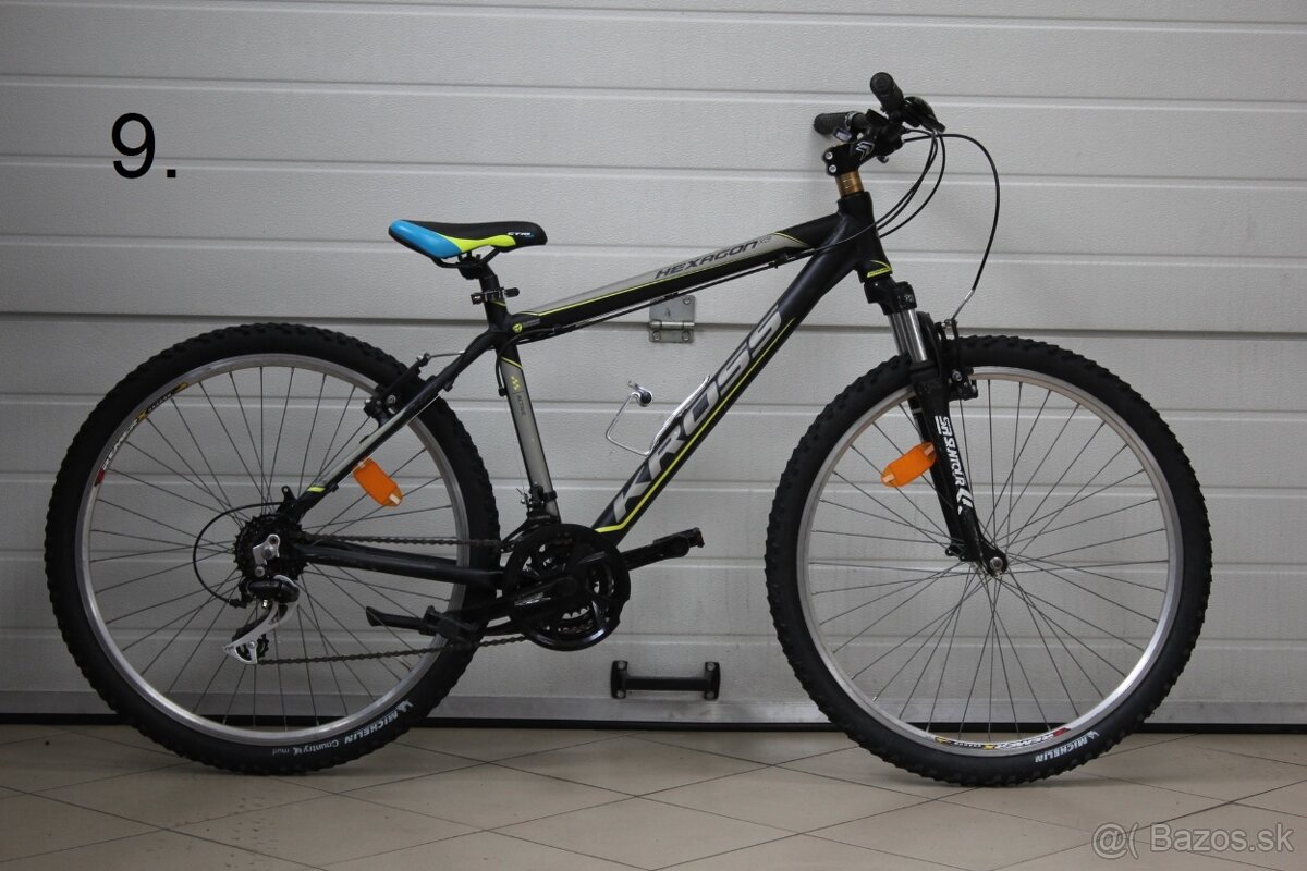 Predám jazdené aj nové značkové bicykle - veľký výber