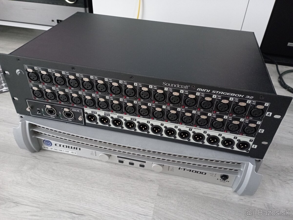 Soundcraft mini stagebox 32