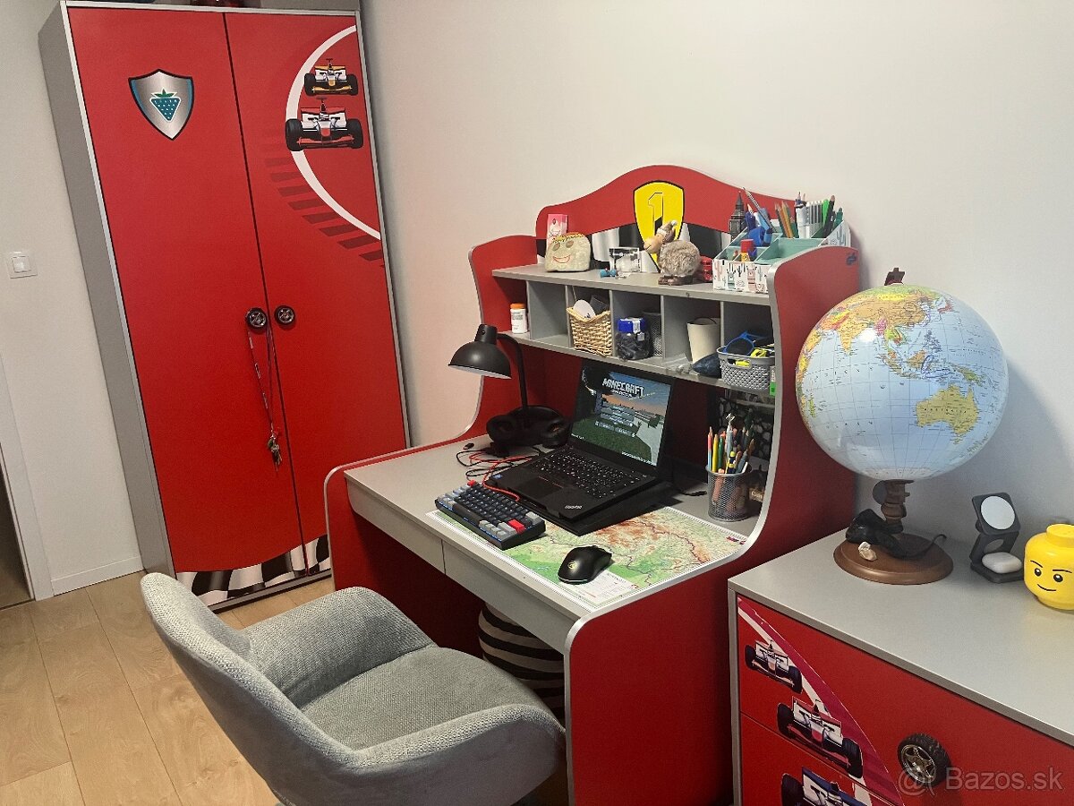 Predám komplet detskú izbu Cilek autíčko
