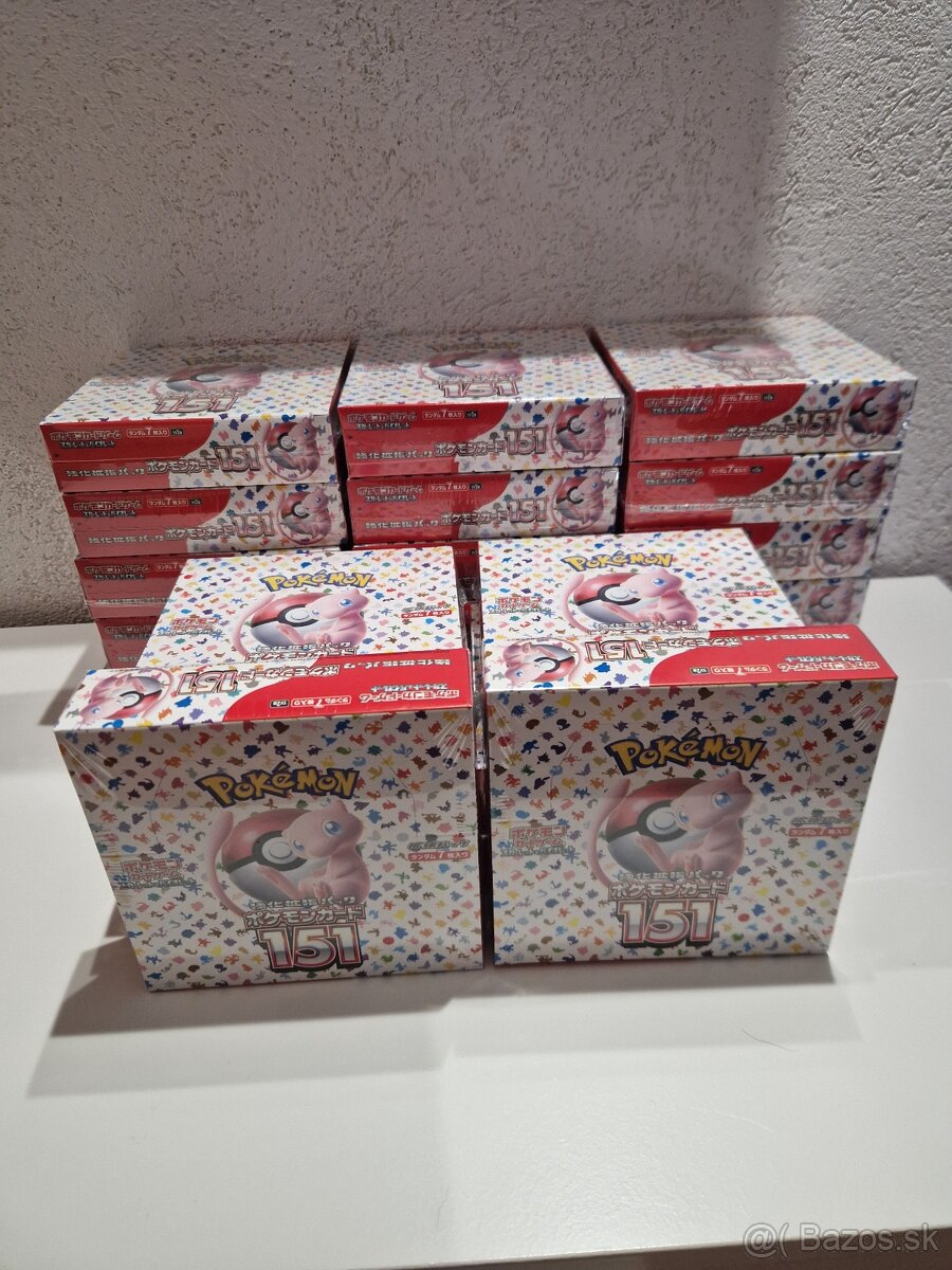 Pokemon 151 japonský