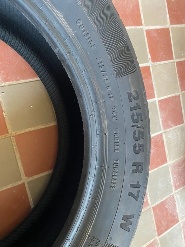 Letne pneumatiky Continental 215/55 R17 94W 4ks