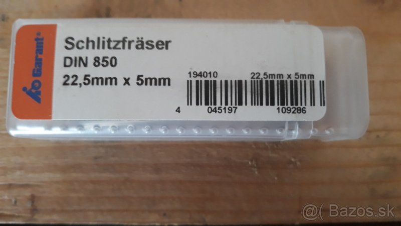 Drážkovacia fréza 22,5 x 5 mm "Garant "