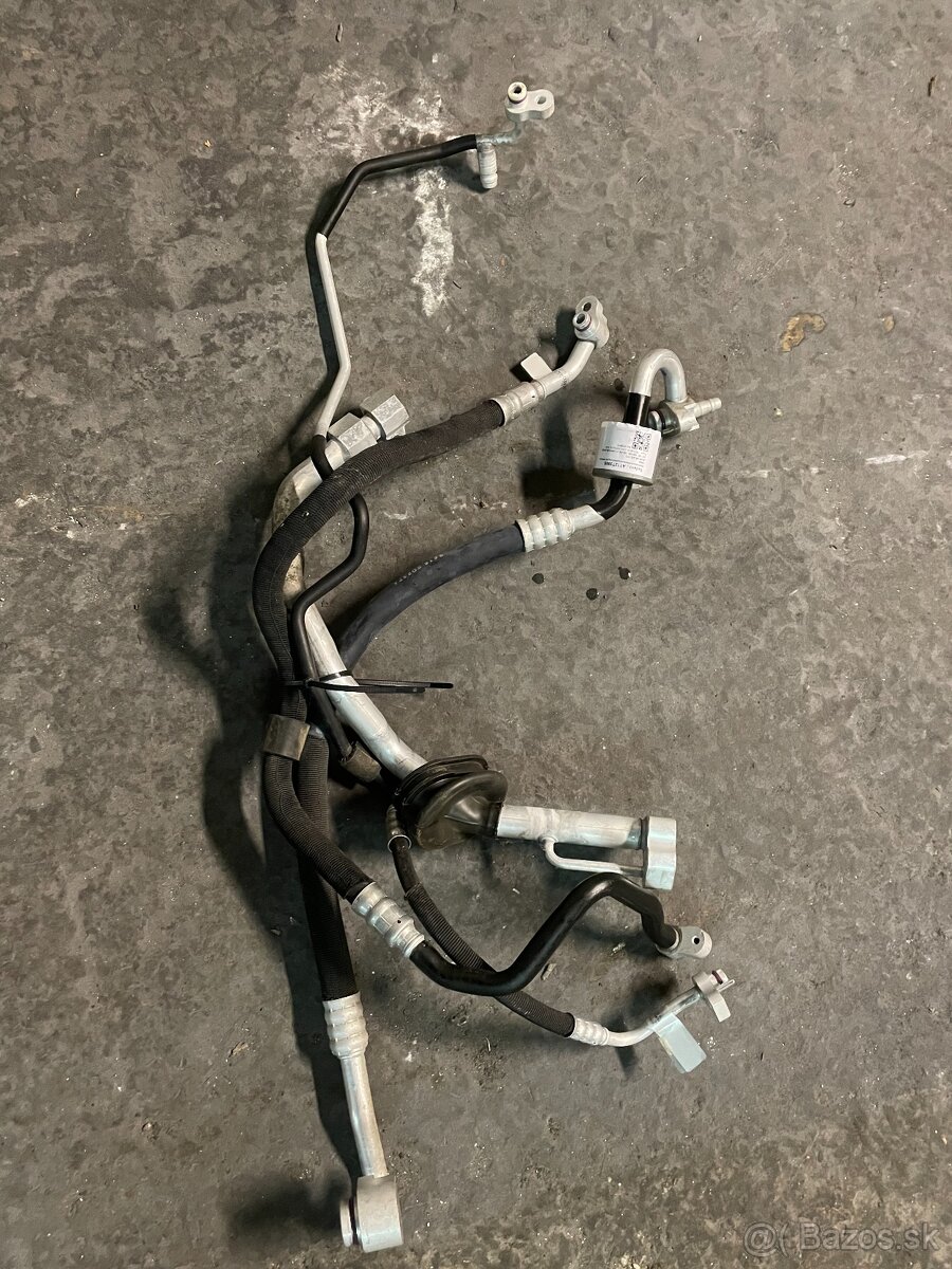 Originálne vedenie klimatizácie Audi A6 C7 4G, potrubie