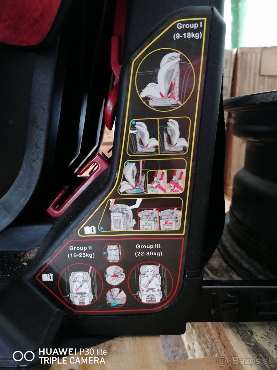 Darujem autosedacku