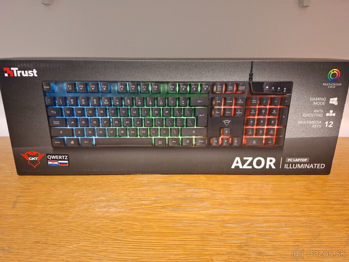 Predám herne klavesnicu trust azor 24166