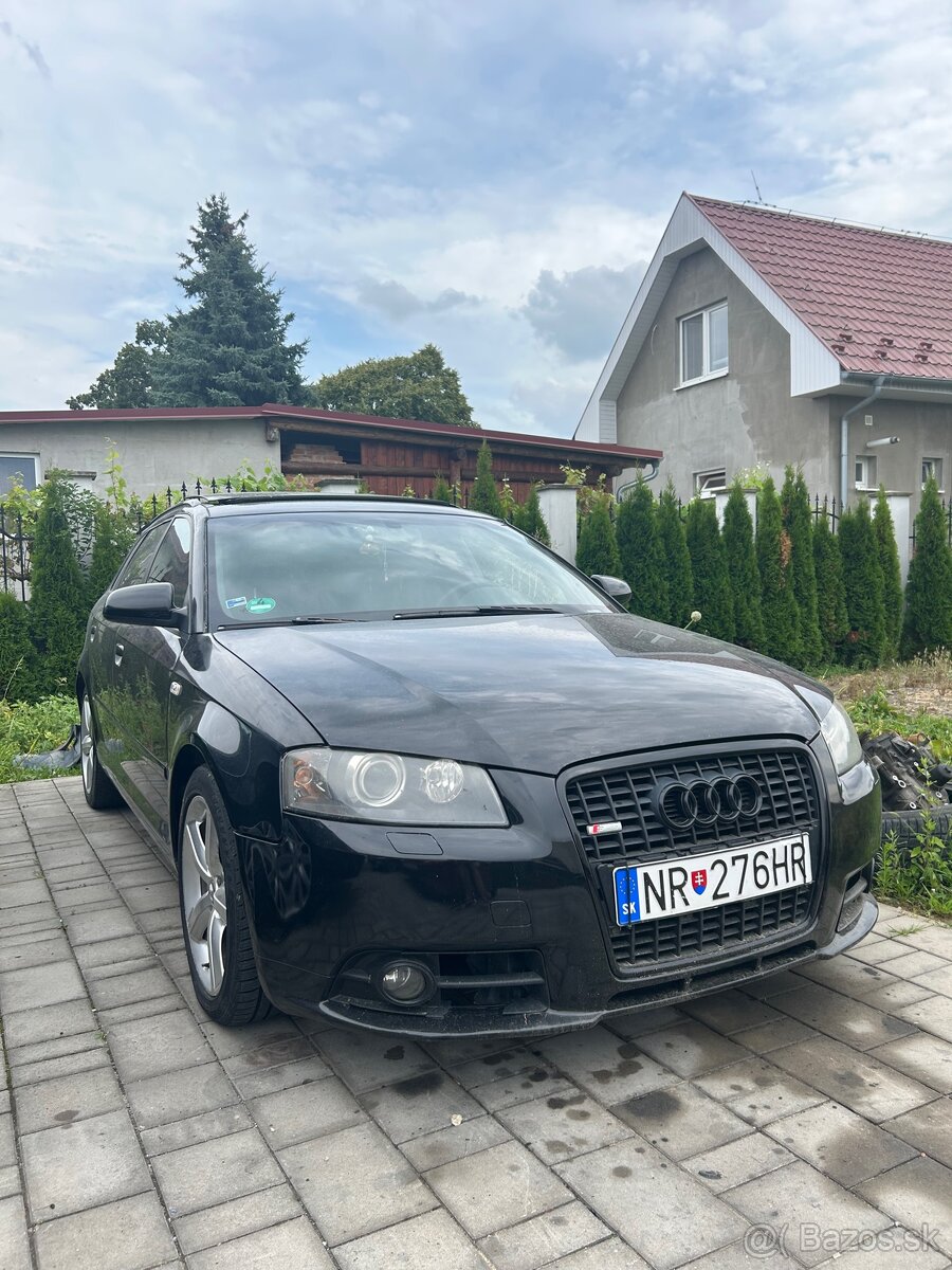Rozpredam Audi a3 Sline 2.0 TDi 125kw BMR DSG
