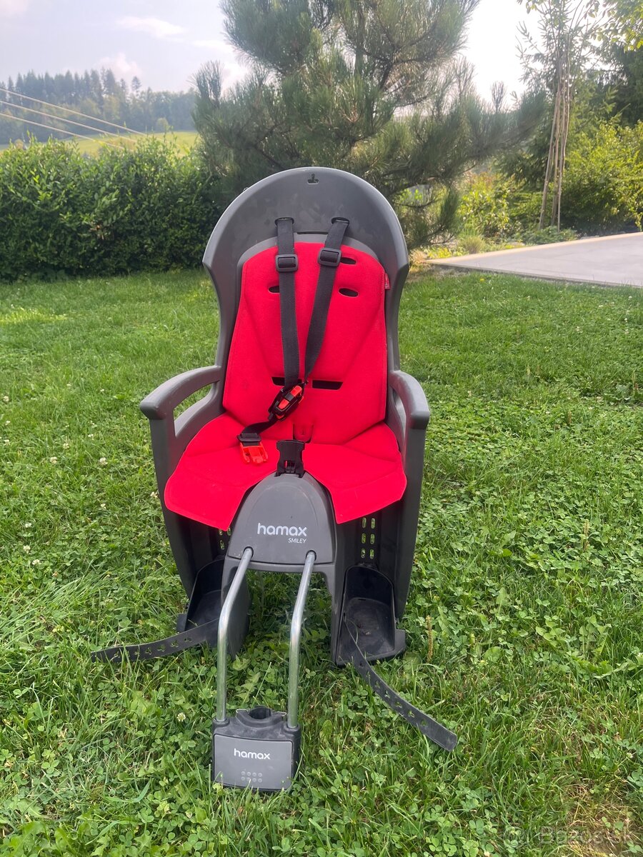 Detská sedačka na bicykel