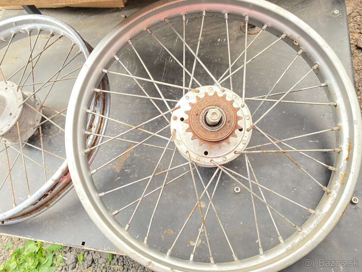 jawa babetta 207 kolesa babeta 210 koleso zadne