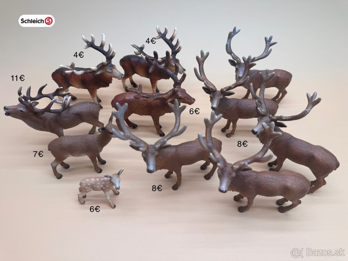 Schleich lesné zvieratá