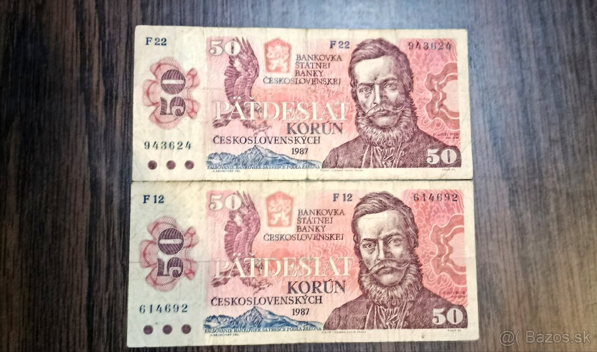 2ks 50 korún 1987