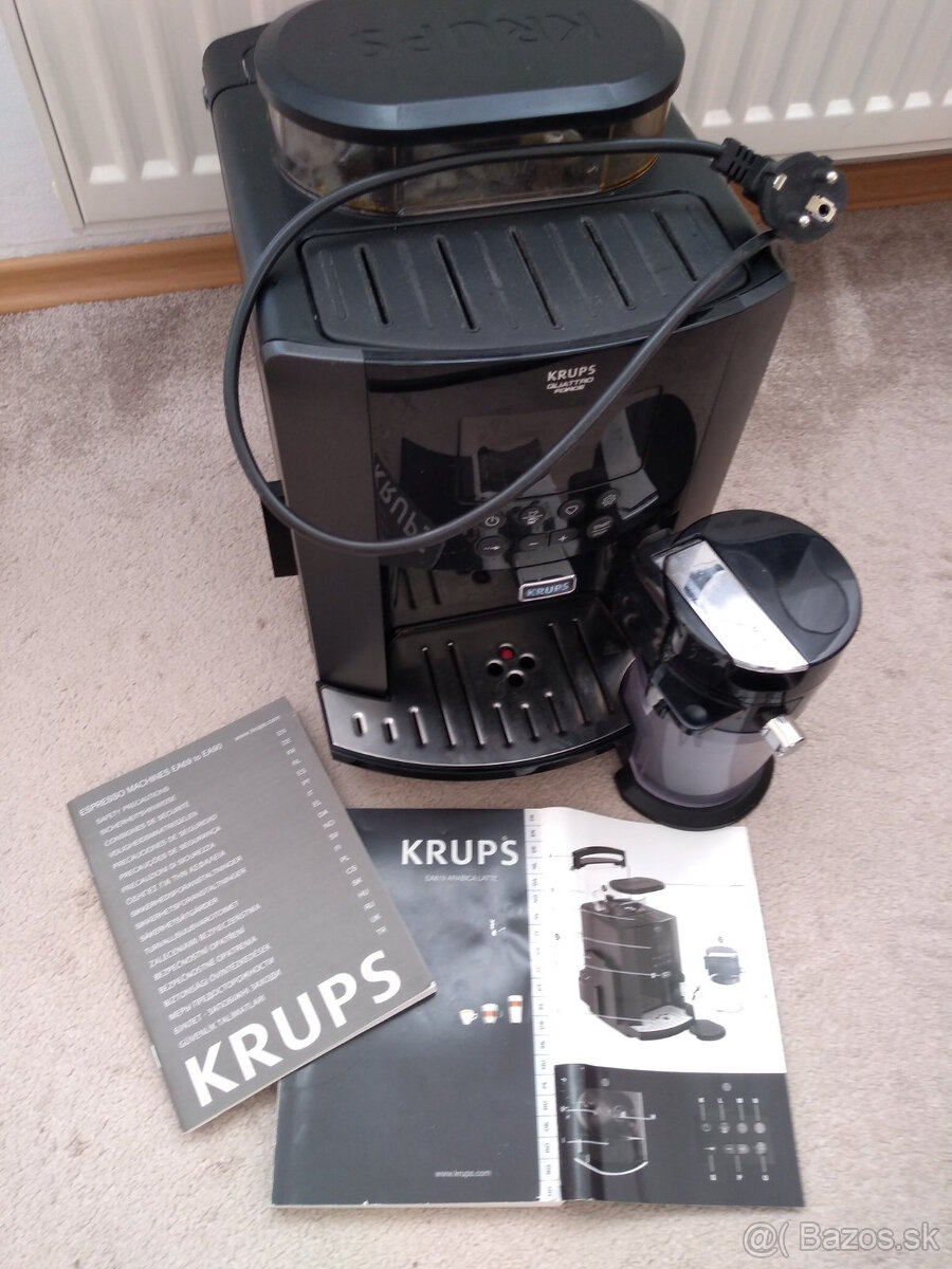 KRUPS automat kávovar mlynček na kávu