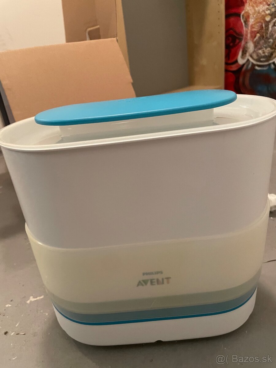 Elektrický parný sterilizátor 3 v 1 Philips Avent + ohrievac