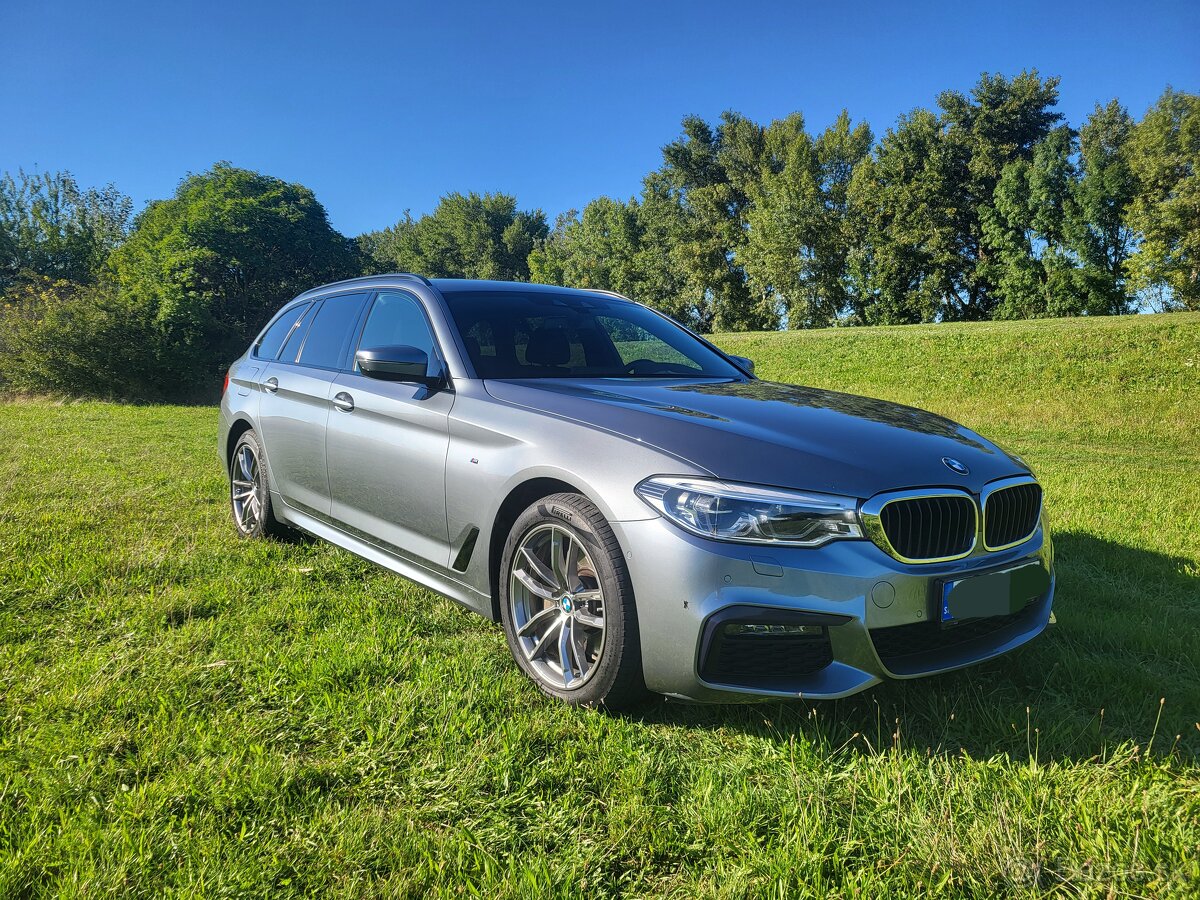 BMW rad 5 touring M sport 520d xDrive HEV A/T 140kW Alcant.