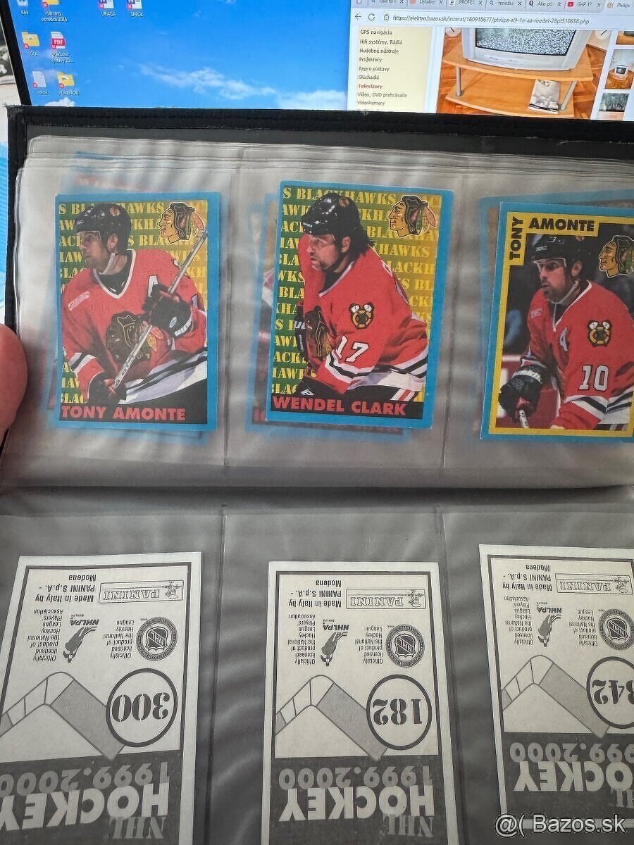 PANINI NHL HOCKEY 1999.2000 STICKERS