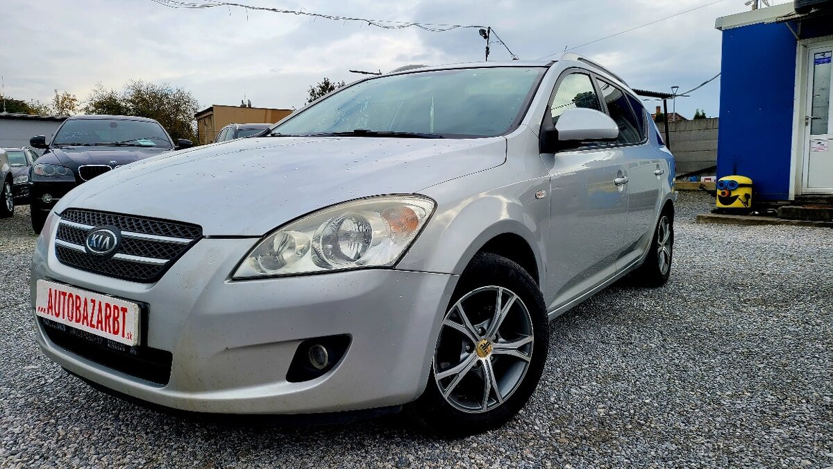 Kia Ceed 1.6 CRDi Combi, 2008 –nová spojka,STK 7/26