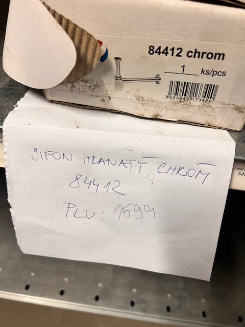 Sifon Hranaty a oblí chrom