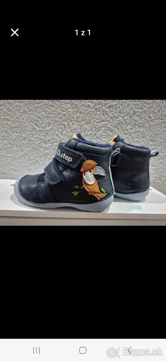 DD step chlapčenské topánky 21