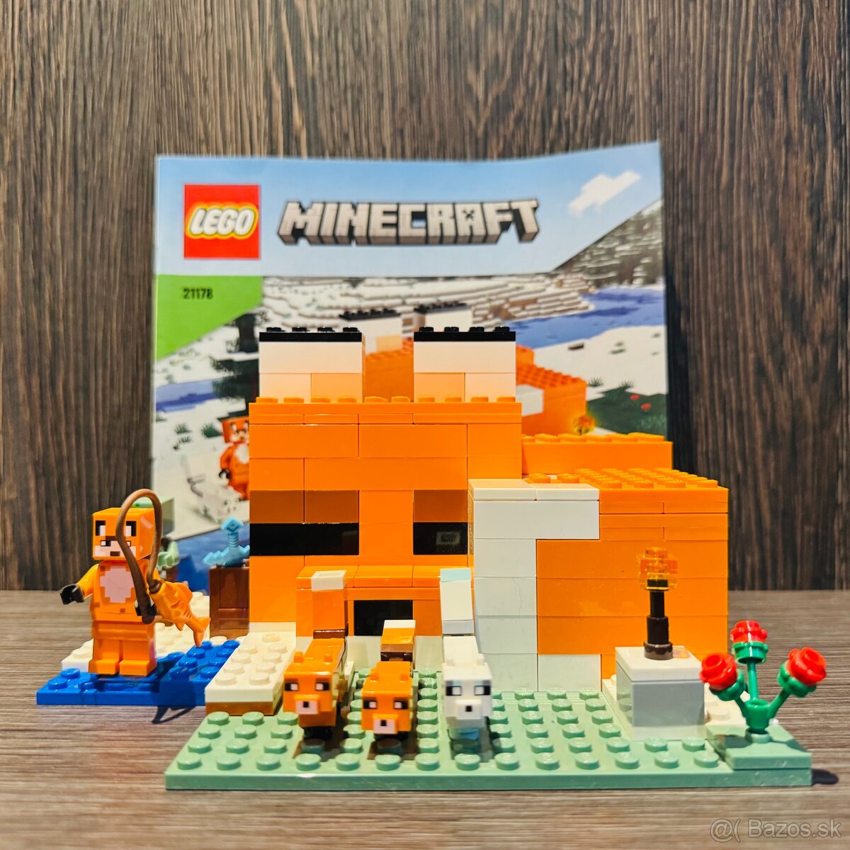 LEGO Minecraft 21178 – Líščí domček