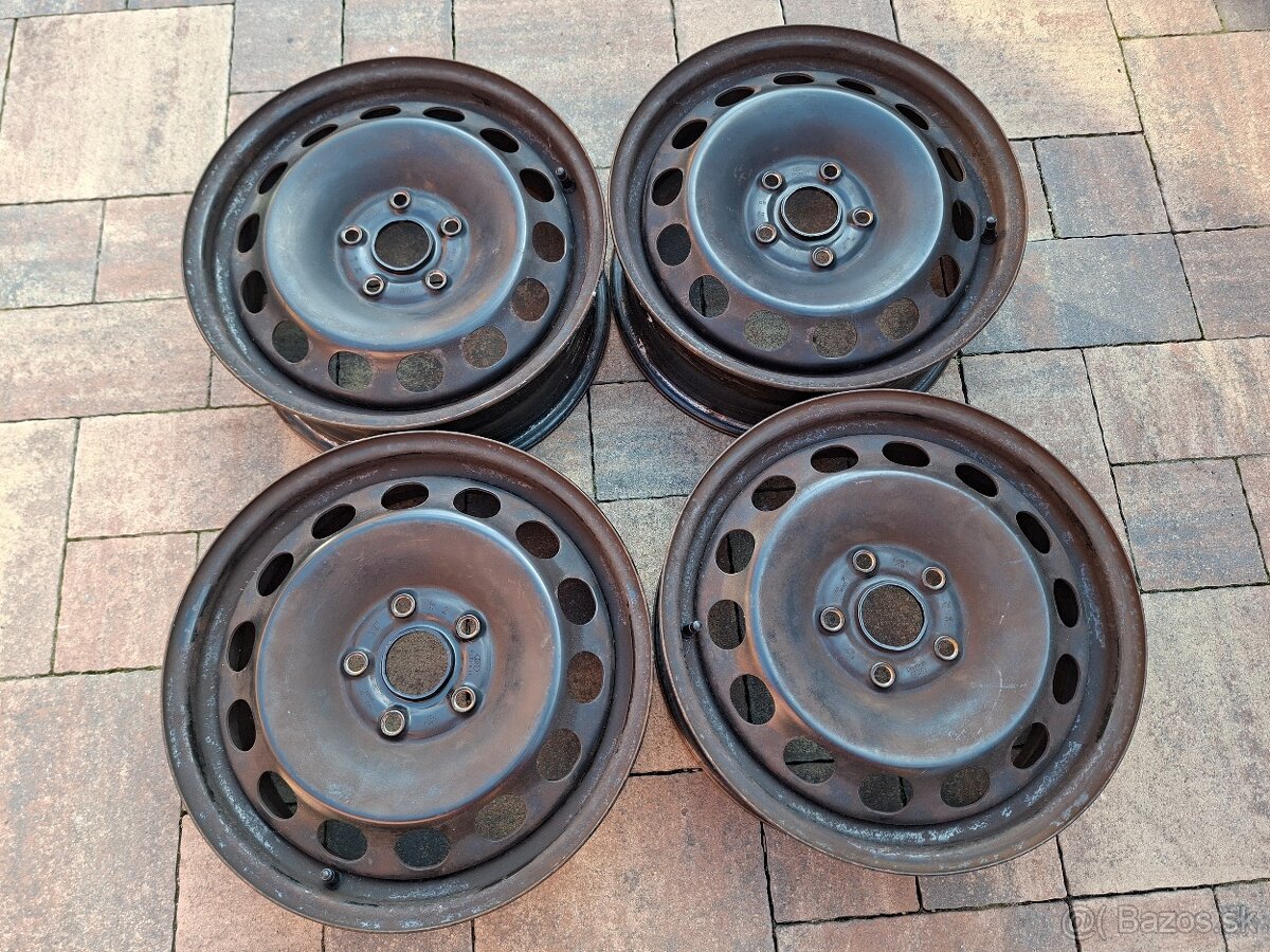 Predám plech.disky -Skoda/Vw/Seat--R16