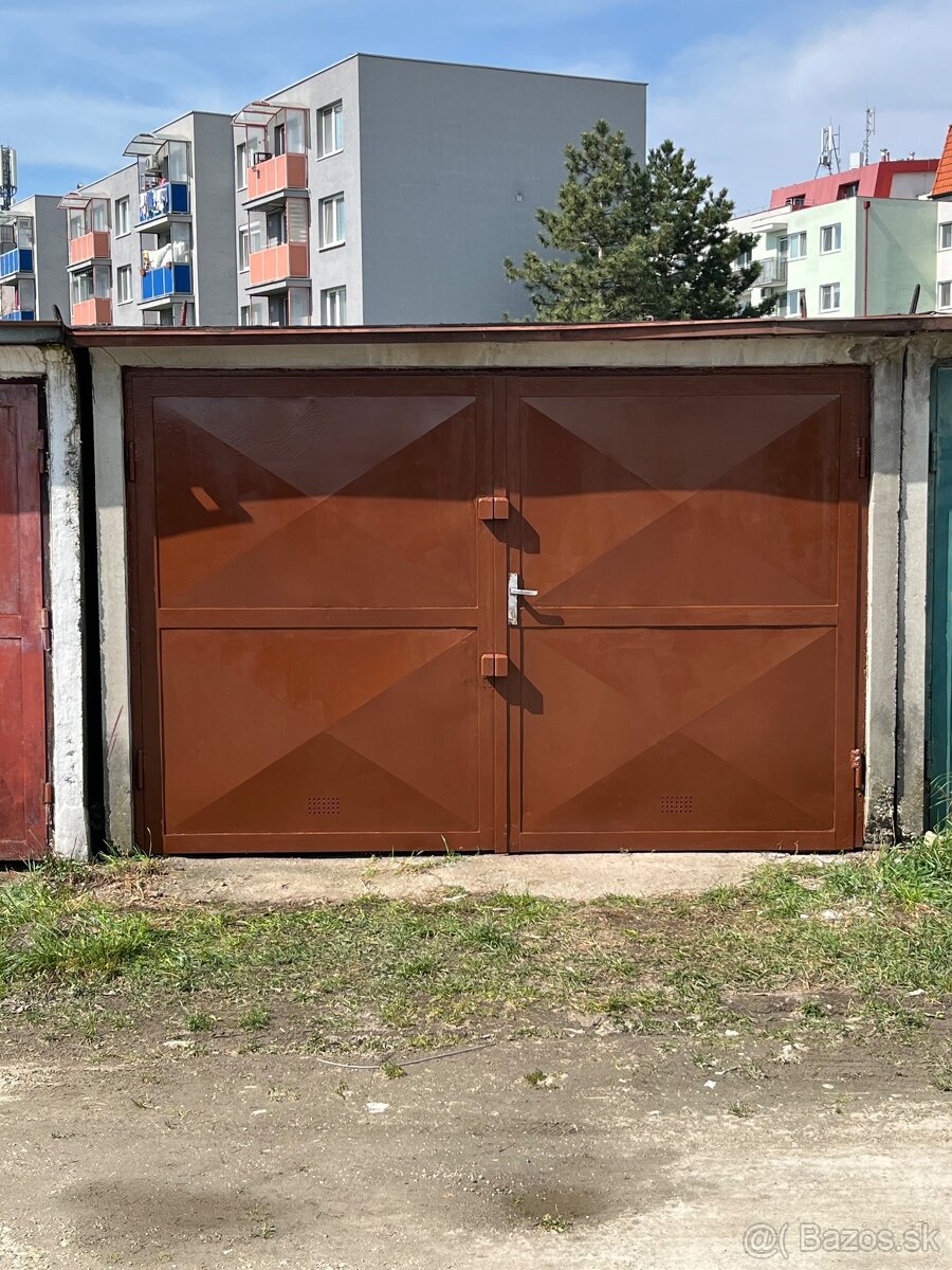 Prenajmem samostatne stojacu betónovú garaž