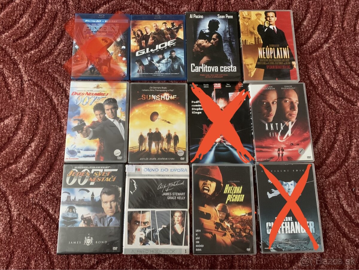 Dvd a bluray filmy