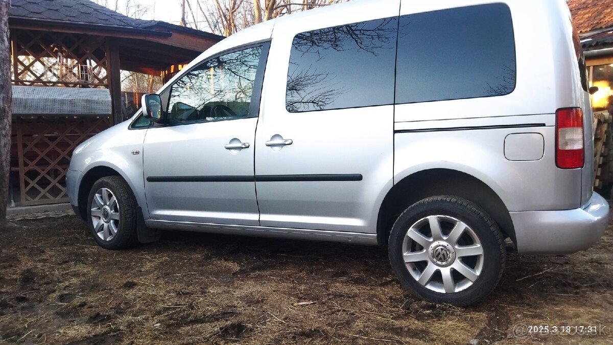 VW CADDY 1,9TDI, 77kw 4x4