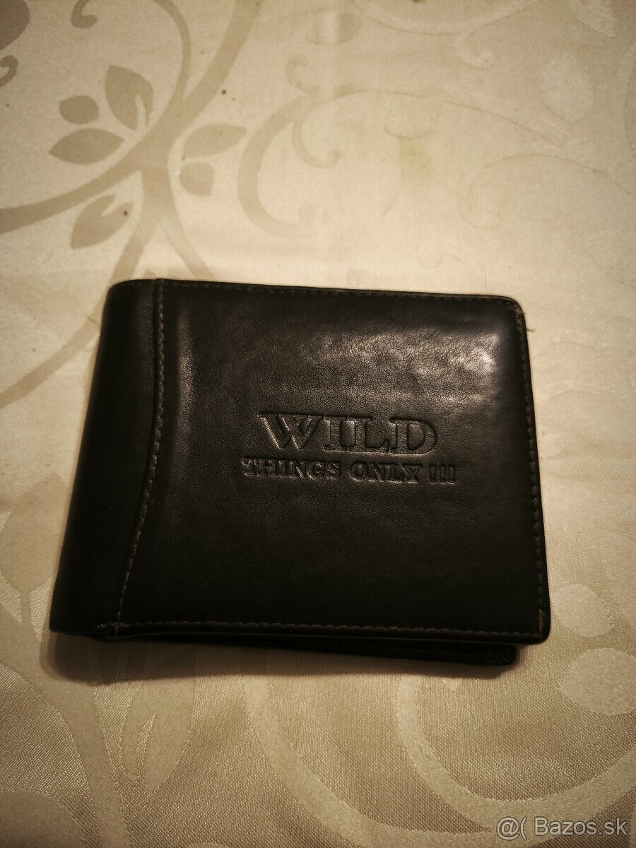 Predám pánsku kožennú peňaženku WILD