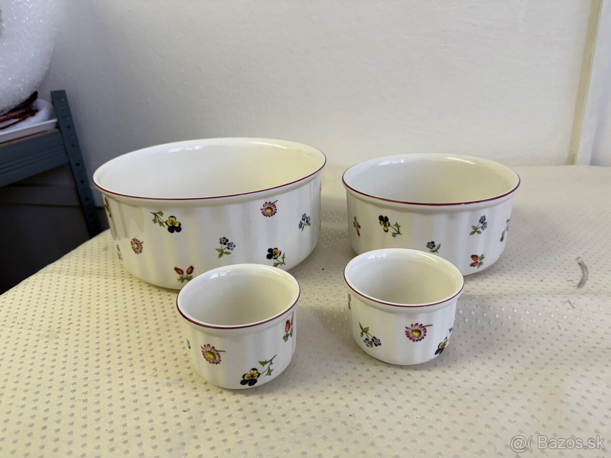 Villeroy Boch Petite Fleur zapekacie misky