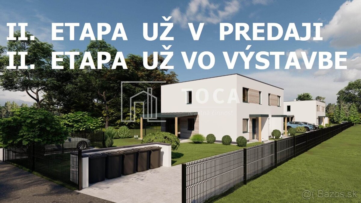 TOCA – II. ETAPA - dvojpodlažný RD v Kotešovej (TO052025CA)