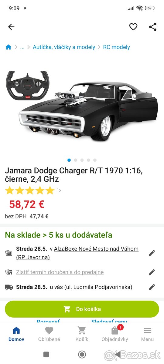 Predám auta na diaľkové ovládanie.