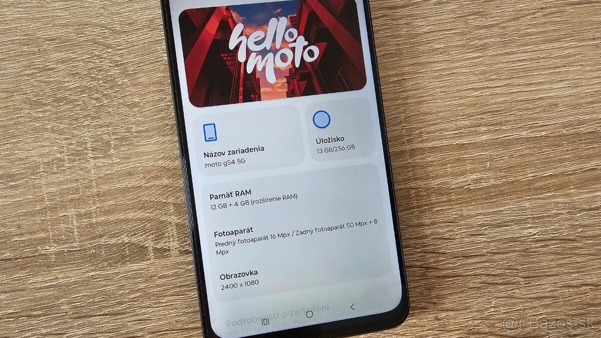 Motorola G 54 dual 12/256GB