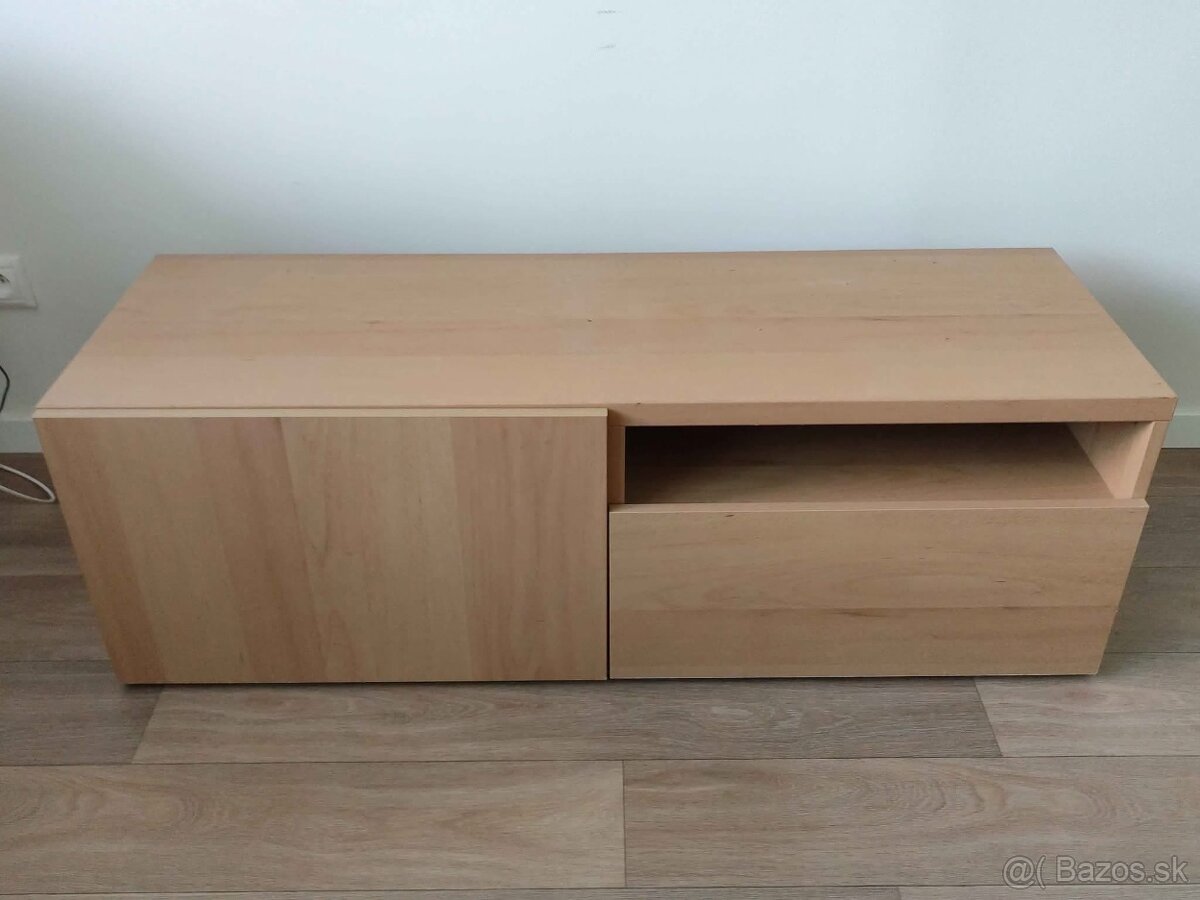 Besta - skrinka 120 x 42 x 48 cm